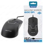 MOUSE OTTICO 1600DPI USB NEWTOP NERO