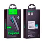 AURICOLARE BLUETOOTH 4.1 E1 HOCO NERO