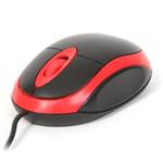 MOUSE OTTICO USB 800BPI BLACK/RED