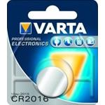 BATTERIA A BOTTONE AL LITIO VARTA CR2016 3V