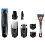 RASOIO BRAUN MGK3045 ELETTRICO TRIMMER NERO/BLU