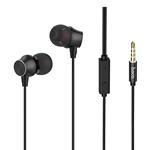 AURICOLARE HOCO STEREO C/MICR. TASTO RISP. JACK 3,5 M51 NERO