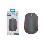 MOUSE OTTICO MWL02 1600DPI USB NEWTOP NERO/ROSSO