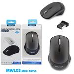 MOUSE OTTICO WIRELESS MWL03 2000DPI USB NEWTOP NERO