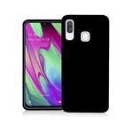 COVER POSTERIORE TPU X SAMSUNG GALAXY A40 0,6MM BLACK FONEX