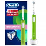 SPAZZOLINO ELETTRONICO BRAUN ORAL-B JUNIOR VERDE