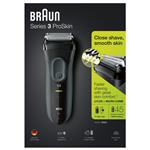 RASOIO BRAUN SERIE 3 PROSKIN 3000S ELETTRICO NERO