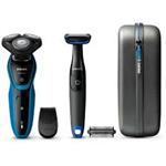 RASOIO PHILIPS AQUATOUCH S5050/64 + BG1024 BLACK