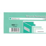 BLOCCO NUMERATO 1/100 2 TAGLIANDI