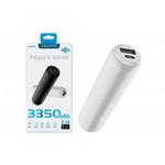 POWERBANK 3350MAH PB23 OUTPUT 1.0A BIANCO NEWTOP