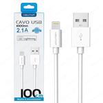 CAVO USB - LIGHTNING X APPLE BIANCO CM.100 NEWTOP