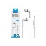 AURICOLARE NEWTOP STEREO C/MICR. TASTO RISP. JACK 3,5 CF15 BIANCO