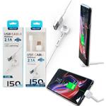 CAVO USB - LIGHTNING BIANCO CM.150 CU18 STAND NEWTOP