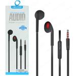 AURICOLARE NEWTOP STEREO C/MICR. TASTO RISP. JACK 3,5 CF09 NERO