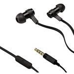 AURICOLARE STEREO C/MICR. TASTO RISP. TIEMME NERO
