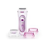 BRAUN SILK-EPIL LADY SHAVER 3 IN 1 TRIMMER ROSA
