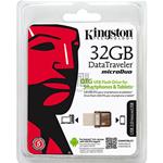 ADATTATORE USB 3.0 FLASH DRIVER 32GB X SMARTPHONE E TABLET KINGSTON