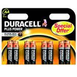 BATTERIA DURACELL PLUS POWER STILO AA LR06 PZ.8 