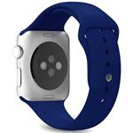CINTURINO WRISTBAND SILIC. APPLE WATCH 42/44MM DARK BLUE