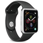 CINTURINO WRISTBAND SILIC. APPLE WATCH 38/40MM NERO
