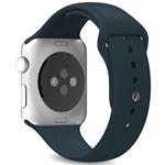CINTURINO WRISTBAND SILIC. APPLE WATCH 42/44MM BLU NAVY