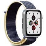 CINTURINO NYLON APPLE WATCH 42/44MM BLU-BLU CHIARO