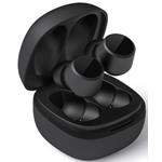 AURICOLARE STEREO BLUETOOTH 5.0 TWINS TRUE WIRELESS + BASE RICAR. NERO