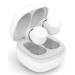 AURICOLARE STEREO BLUETOOTH 5.0 TWINS TRUE WIRELESS + BASE RICAR. BIANCO