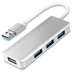 HUB USB 4 PORTE SILVER