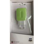 CARICABATTERIA DA RETE USB 2A VERDE FEDER