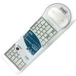 KIT TASTIERA ATLANTIS ULTRASLIM+MOUSE P013-LK-8830-COMBO SILVER