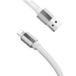 CAVO DATI + CARICA USB - USB/LIGHTNING GLORY1,2MT 2,4A HOCO BU8 BIANCO