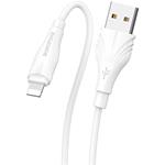 CAVO DATI + CARICA USB - USB/MICRO USB OPTIMAL 2MT 3.0A HOCO BX18 BIANCO