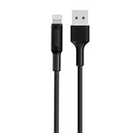 CAVO DATI + CARICA USB - USB/LIGHTNING EZSYNC 1MT 2.4A HOCO BX1 NERO