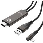 ADATTATORE LIGHTNING - HDMI 2MT CON SUPPORTO 1080P UA14 HOCO