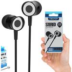 AURICOLARE NEWTOP SMALL CF25 STEREO C/MICR. TASTO RISP. JACK 3,5 NERO