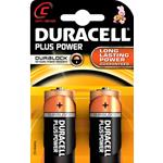 BATTERIA DURACELL PLUS POWER MEZZA TORCIA C LR14/MN1400 PZ.2 