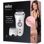 BRAUN SILK-EPIL 9 9-710 ELETTRICO WET&DRY 2 VELOCITA + ACCESSORI OFFERTA