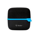 ALTOPARLANTE AMPLIFICATO WIRELESS C/BLUETOOTH E TRACOLLA BLU/NERO FEDER