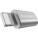 ADATTATORE BOROFONE BV5 MICRO USB - LIGHTNING USB NICKEL