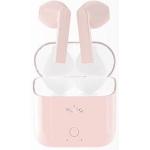 AURICOLARE BLUETOOTH 5.0 TRUE WIRELESS CON BASE DI RICARICA PURO ROSA