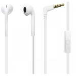 AURICOLARE PURO STEREO C/MICR. TASTO RISP. "ICON" BIANCO