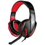 CUFFIE C/MICROFONO X GAMING MULTIMED. BLACK/RED F1 FENNER 