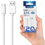 CAVO USB - TYPE-C BLISTER CU07 BIANCO CM.120 NEWTOP