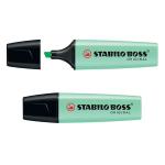 EVIDENZIATORE VERDE MENTA  PASTELLO STABILO BOSS