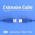 CAVO PROLUNGA USB 2.0 TIPO A/A M/F 150 CM 
