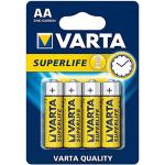 BATTERIA SUPERLIFE STILO AA VARTA PZ.4 