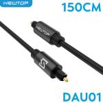 CAVO OTTICO DIGITALE AUDIO 150CM DAU01 NEWTOP