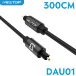 CAVO OTTICO DIGITALE AUDIO 300CM DAU01 NEWTOP