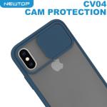 COVER POSTERIORE TPU HQ CAM PROTECTION X SAMSUNG GALAXY A41 NEWTOP BLU